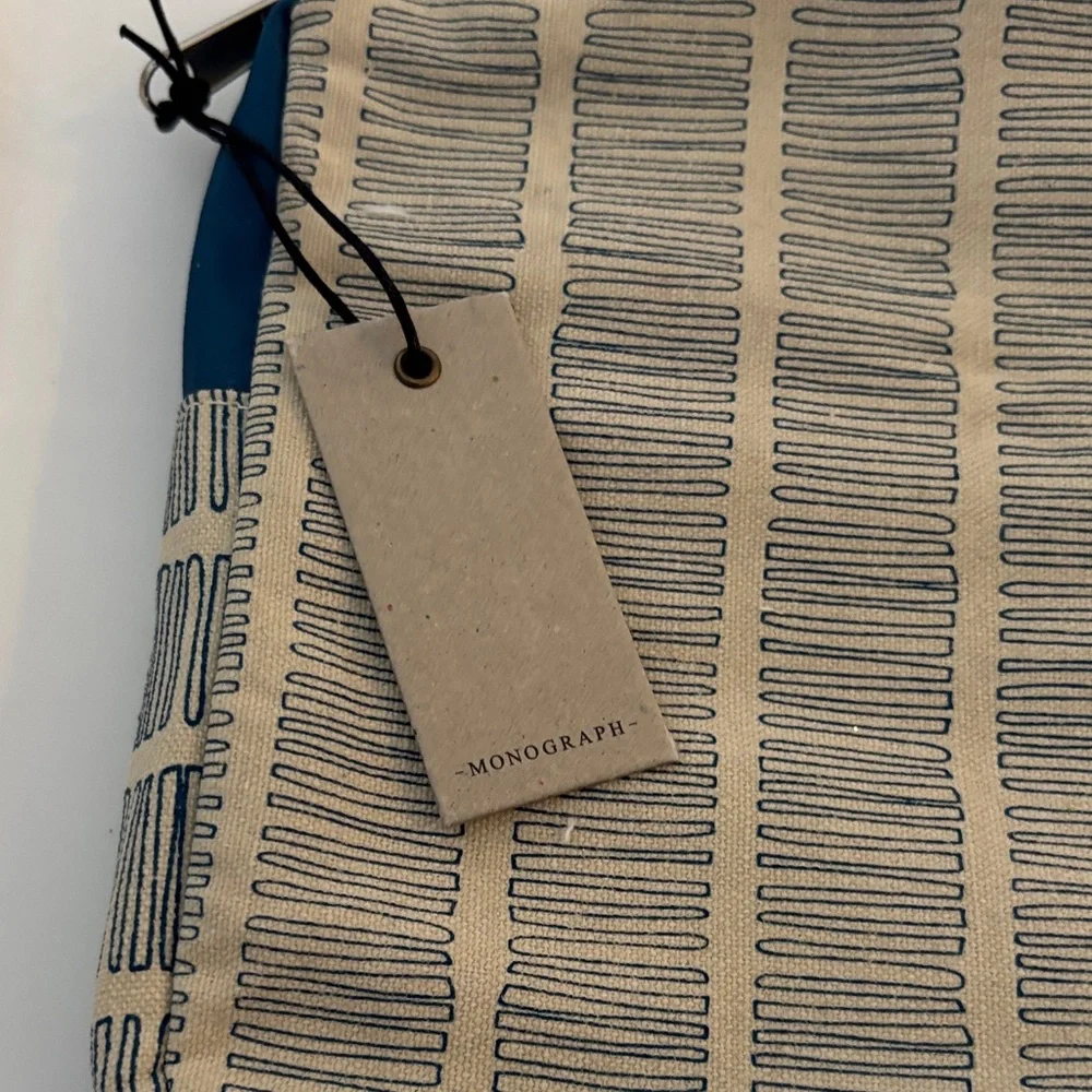Stylish Blue and Cream Tablet Cover